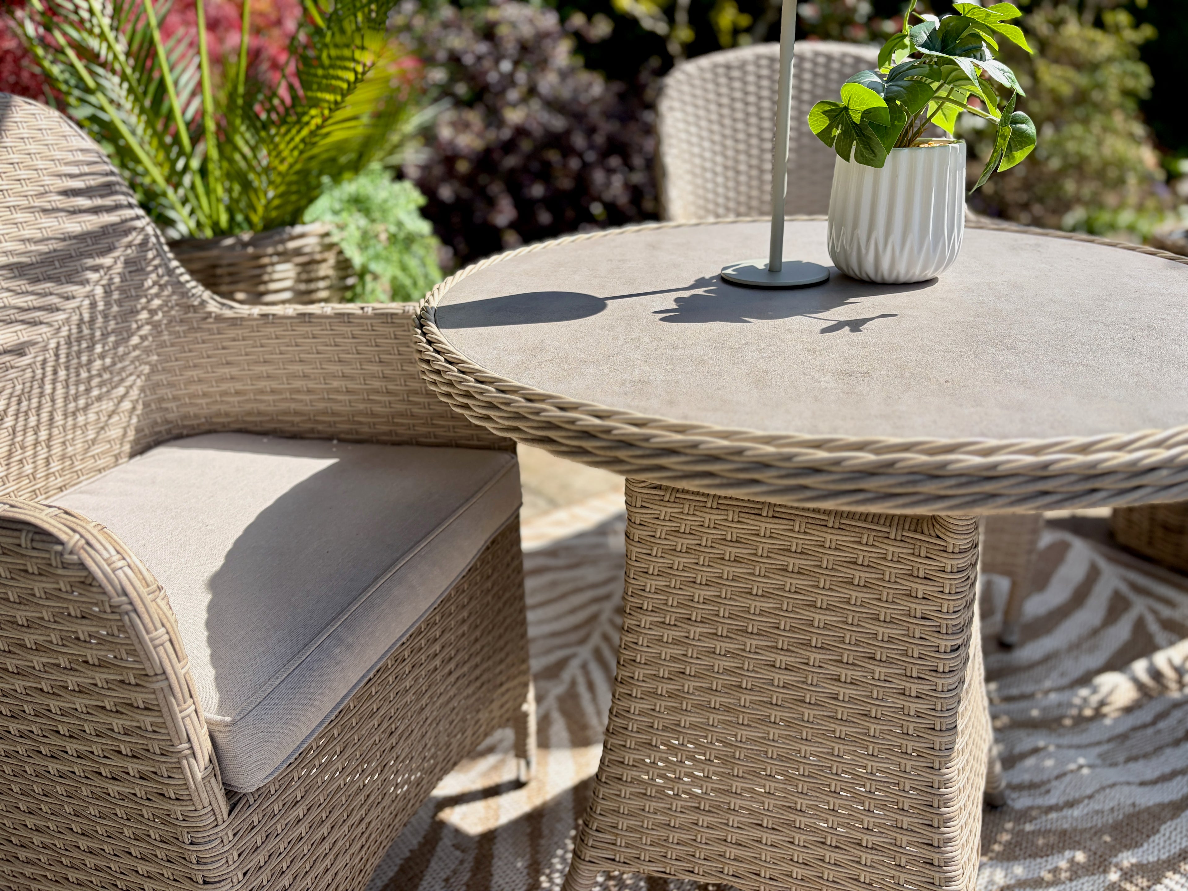 Raya Earth Bistro Set