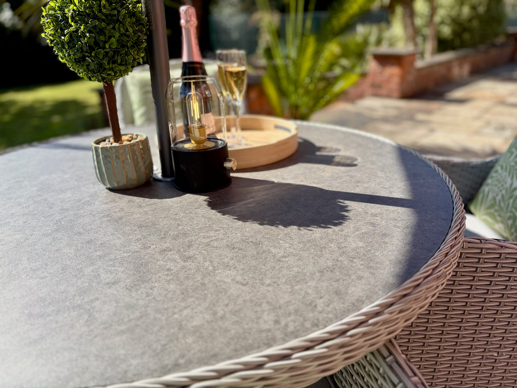 Raya Stone 4 Seat Set