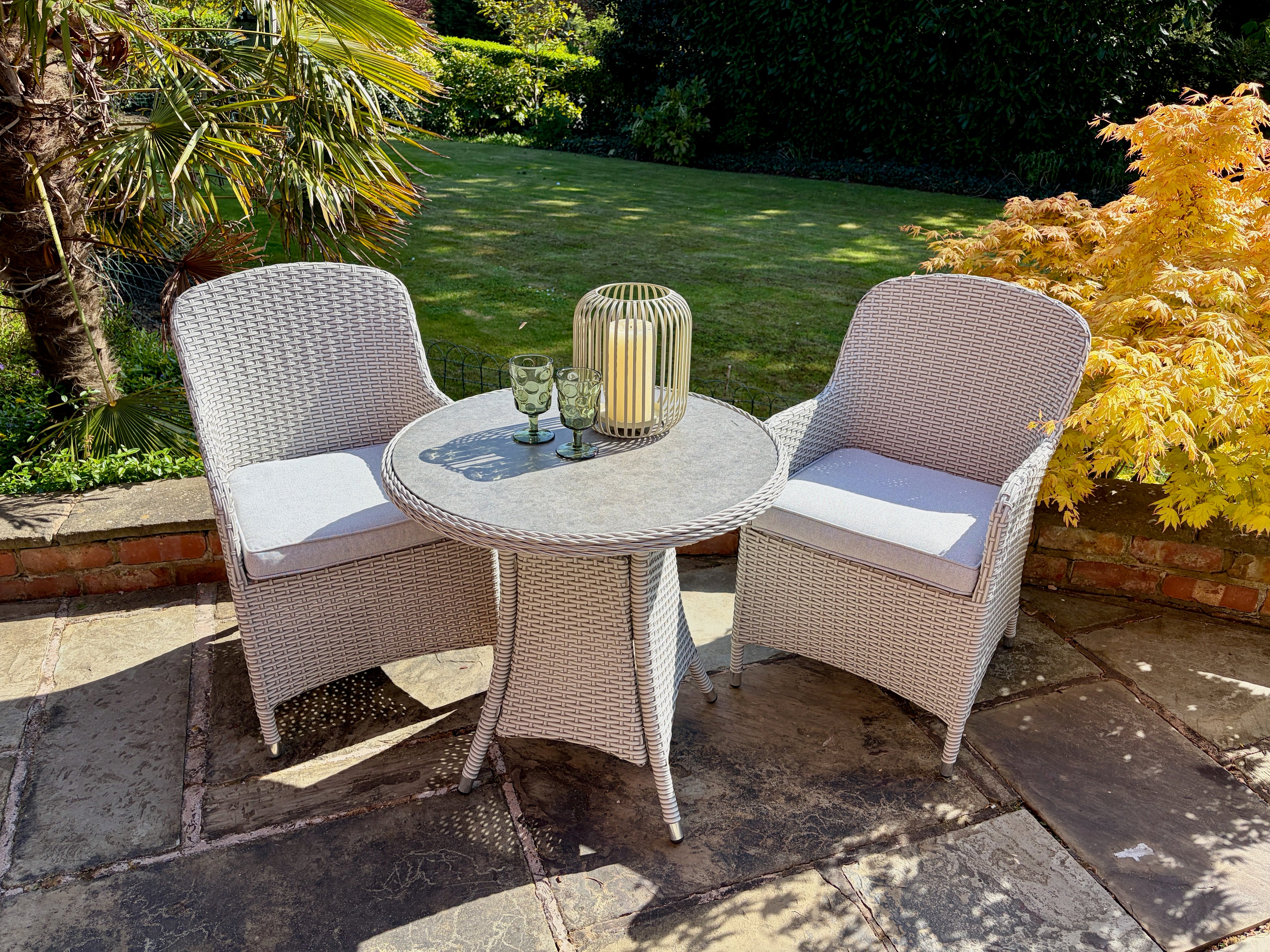 Raya Stone Bistro Set