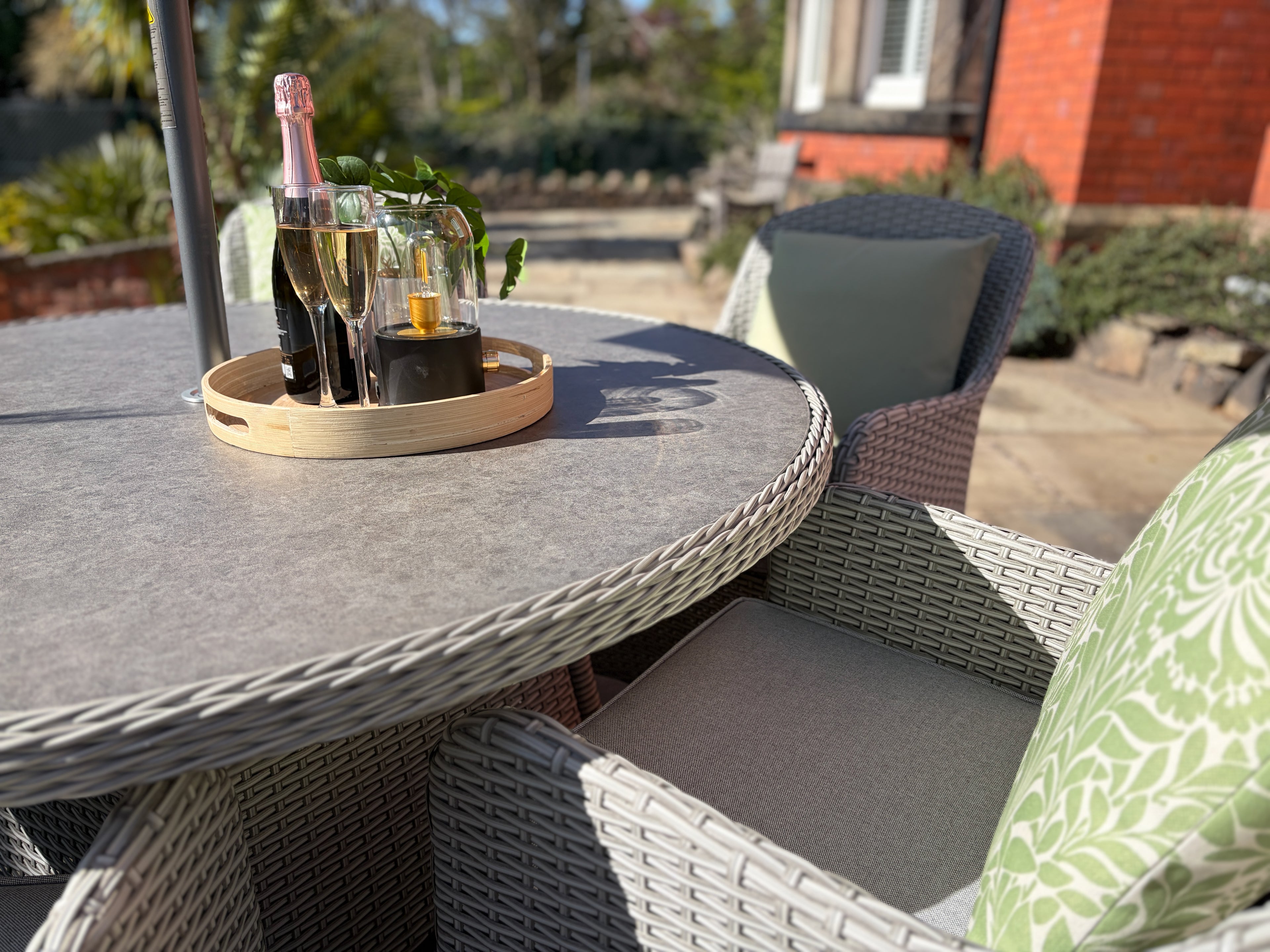 Raya Stone 6 Seat Set
