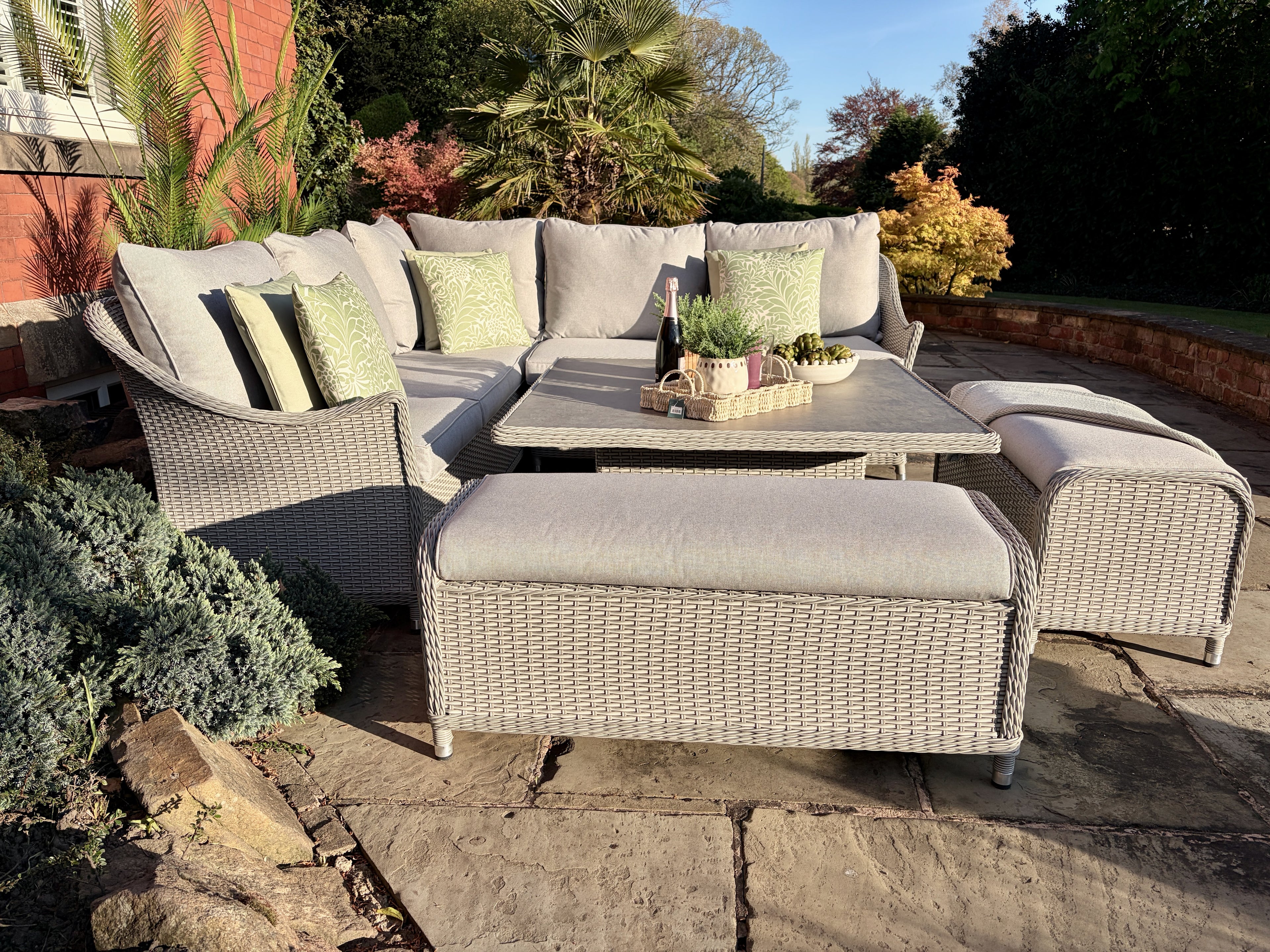 Raya Stone Large Corner set