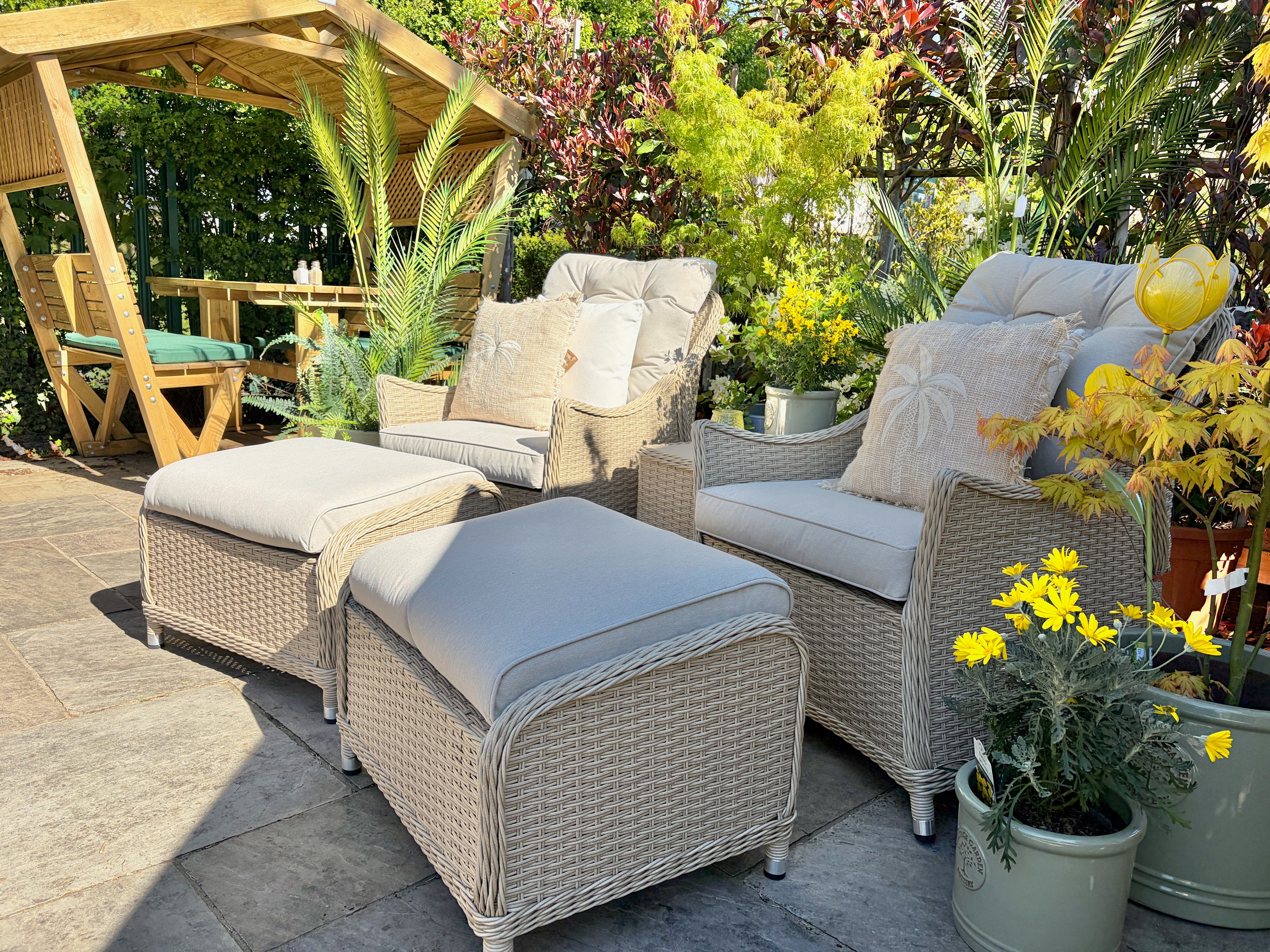 Raya Earth Recliner Set