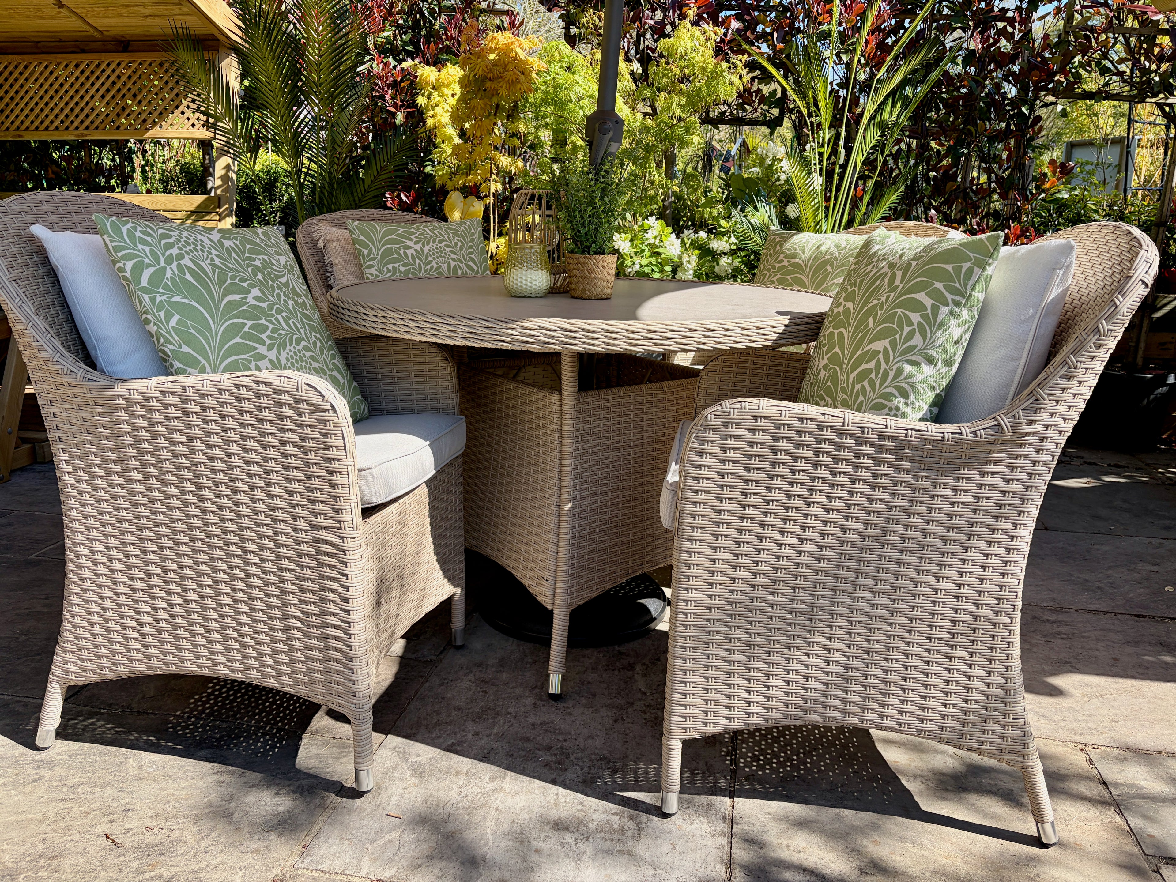 Raya Earth 6 seat set