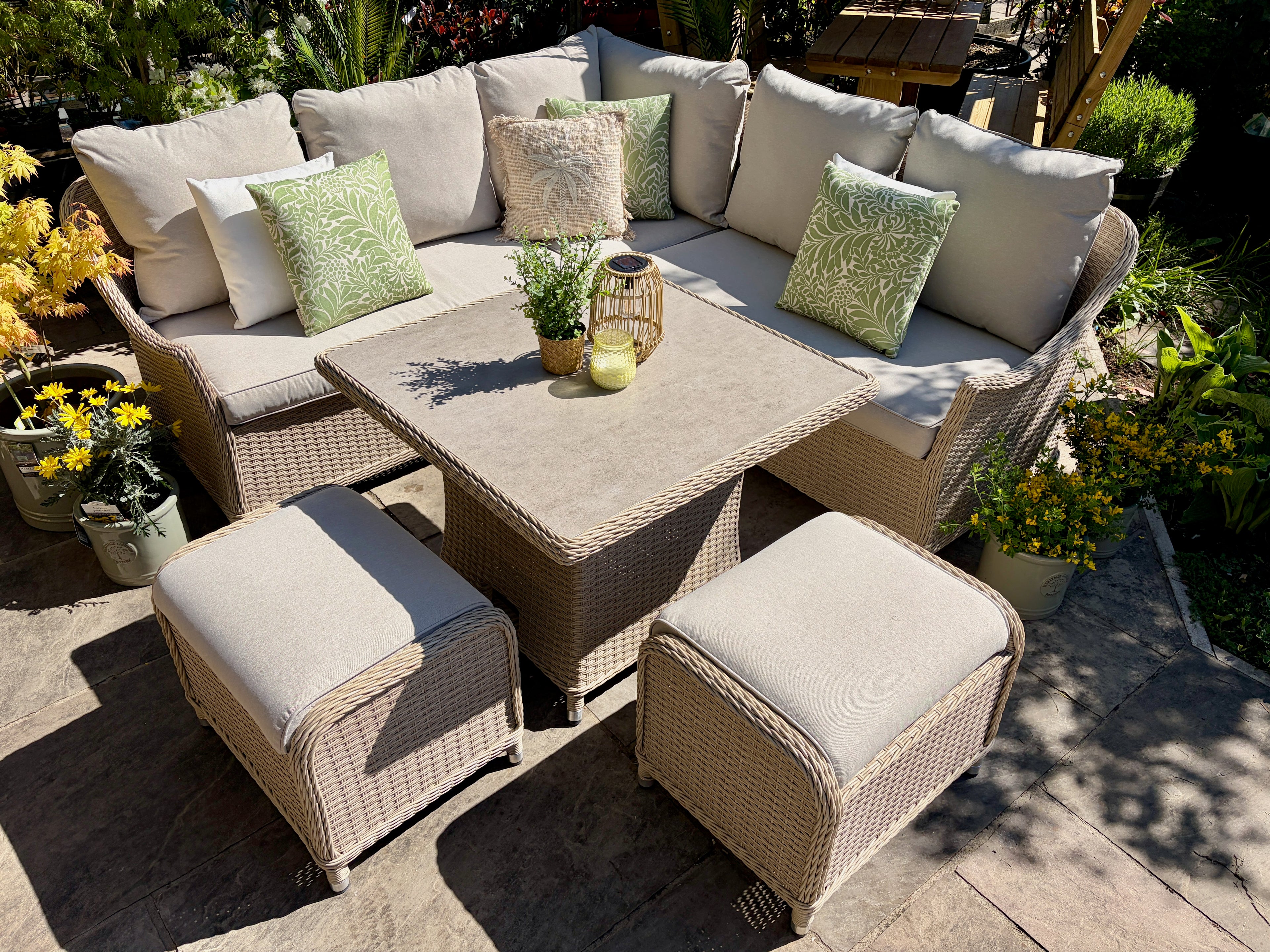 Raya Earth Small Corner Set