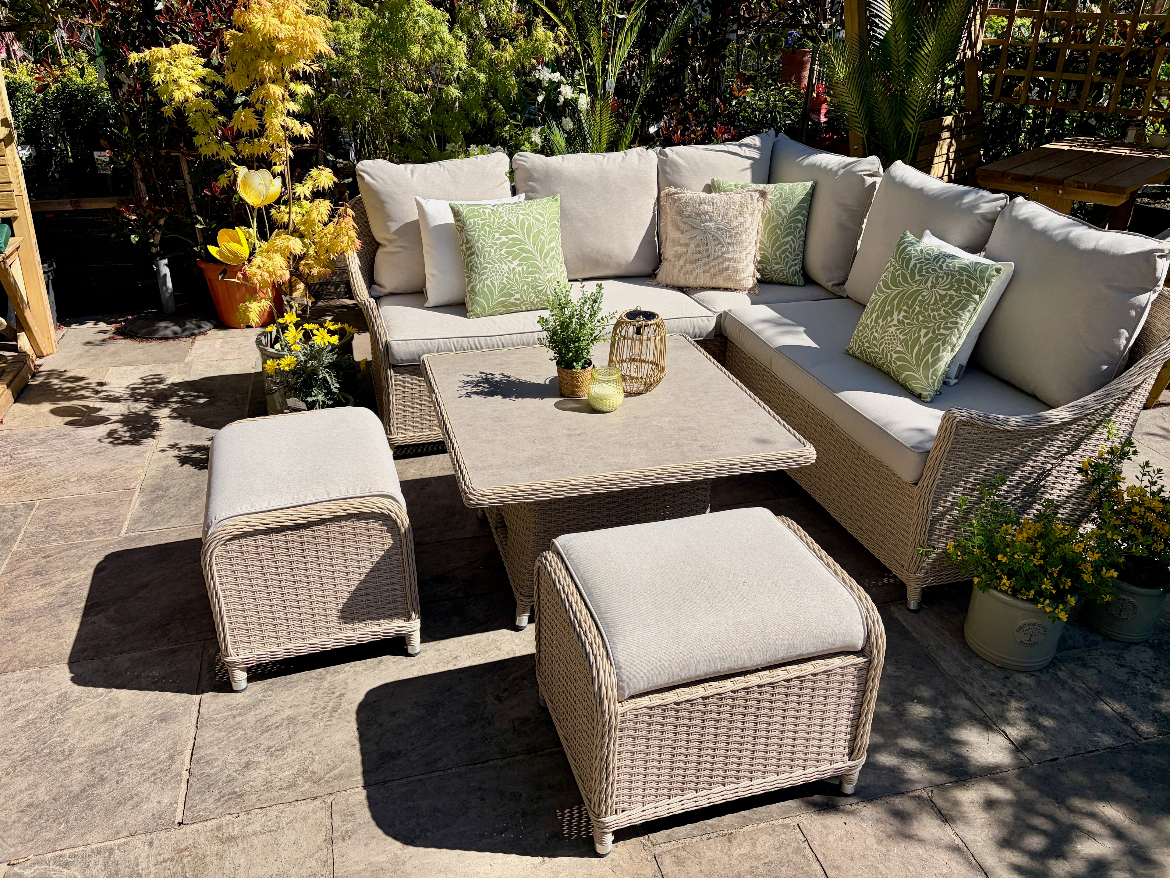 Raya Earth Small Corner Set